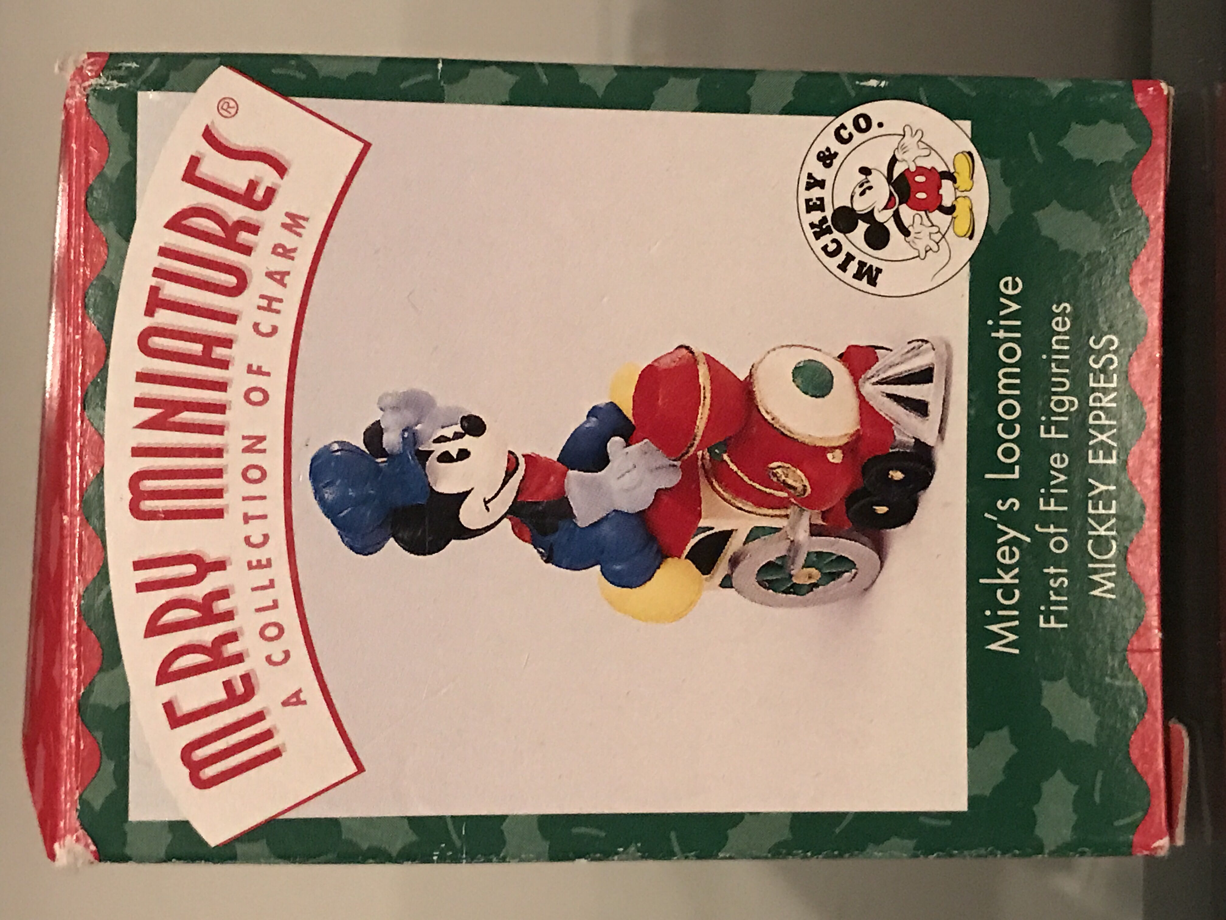 Mickey’s Locomotive - Disney Mickey’s Express (Miniature) ornament collectible [Barcode 015012469875] - Main Image 2