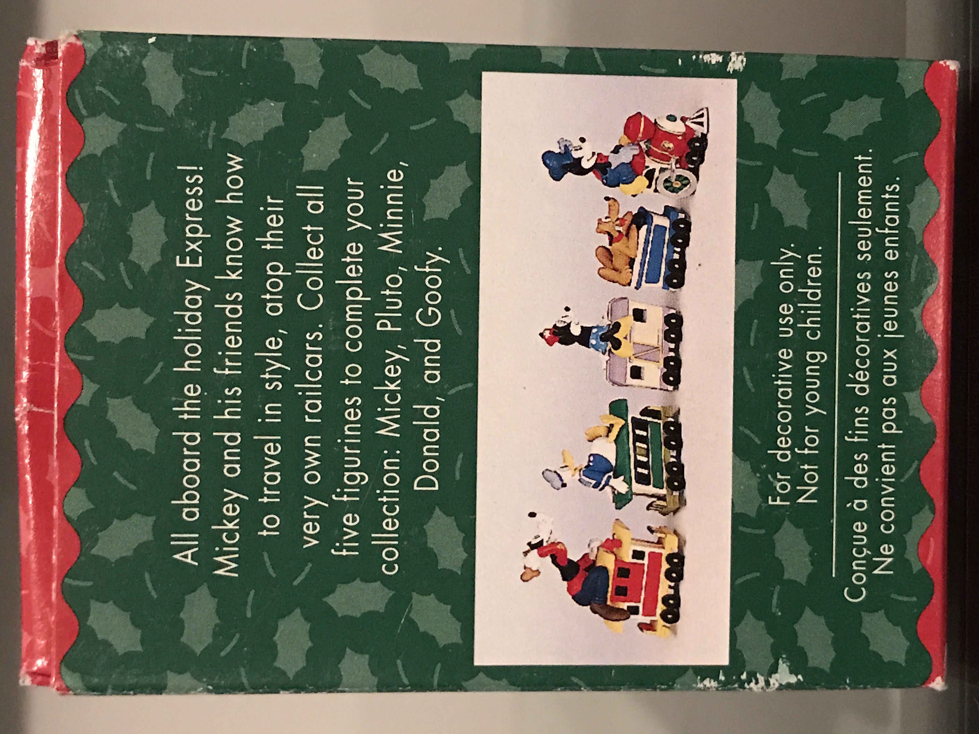 Mickey’s Locomotive - Disney Mickey’s Express (Miniature) ornament collectible [Barcode 015012469875] - Main Image 3