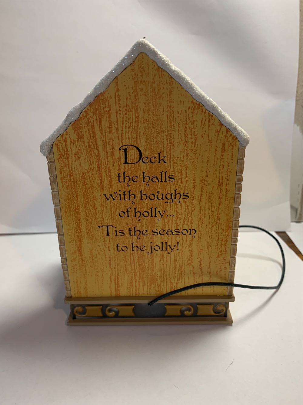 #1 SE Decking The Door - Once Upon A Christmas (Companion Ornament To 1st In Series: Decking The Door) ornament collectible [Barcode 795902205386] - Main Image 4