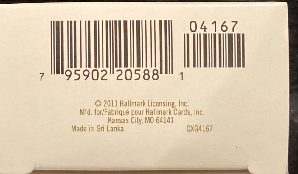 All-American Santa - Santa (Patriotic) ornament collectible [Barcode 795902205881] - Main Image 4