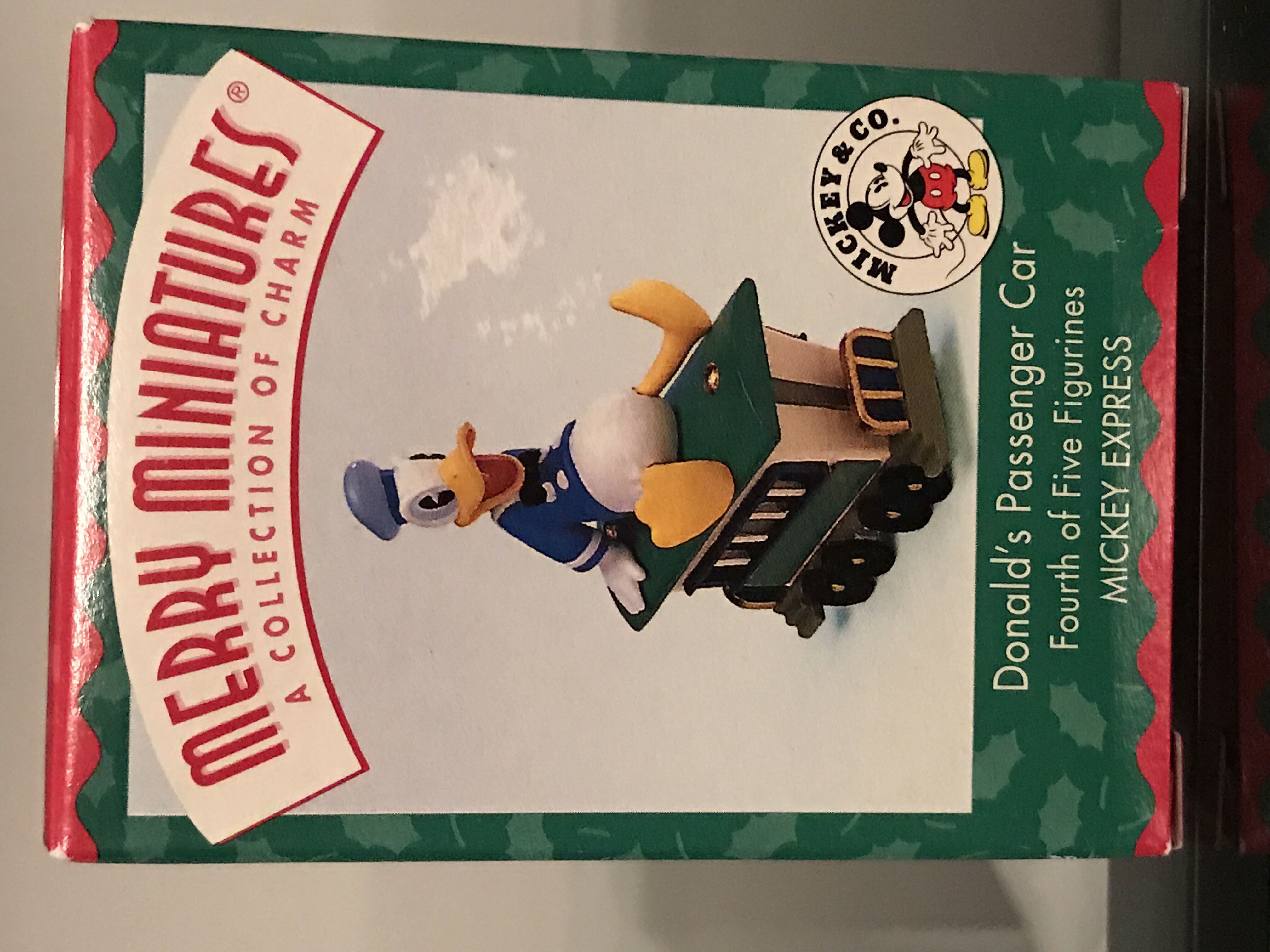 Donald’s Passenger Car - Disney Mickey’s Express (Miniature) ornament collectible [Barcode 015012469905] - Main Image 2