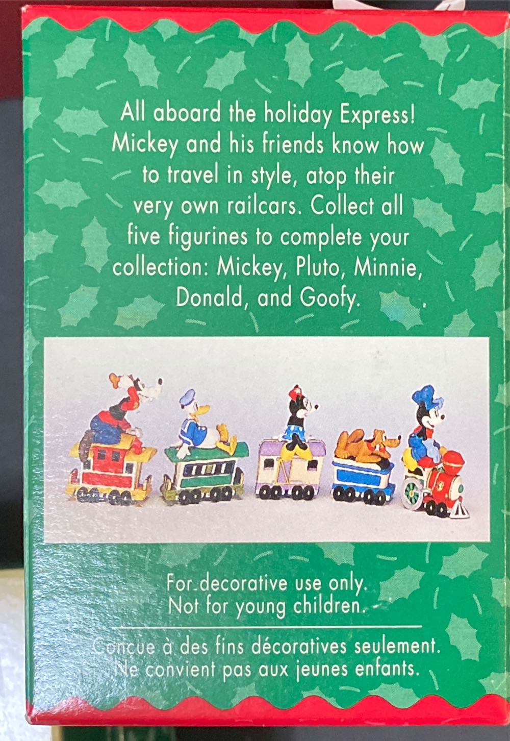 Goofy’s Caboose - Disney Mickey’s Express (Miniature) ornament collectible [Barcode 015012469912] - Main Image 3