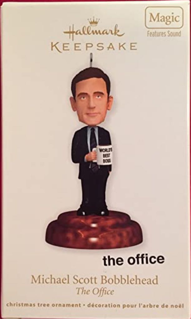 Michael Scott Bobblehead - The Office (Movies & TV) ornament collectible [Barcode 795902208165] - Main Image 2