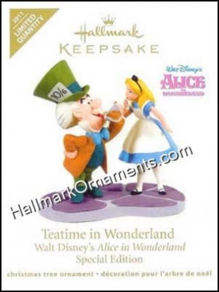 Teatime In Wonderland - Disney Animated Classics (Walt Disney’s Alice In Wonderland) ornament collectible [Barcode 795902213237] - Main Image 4