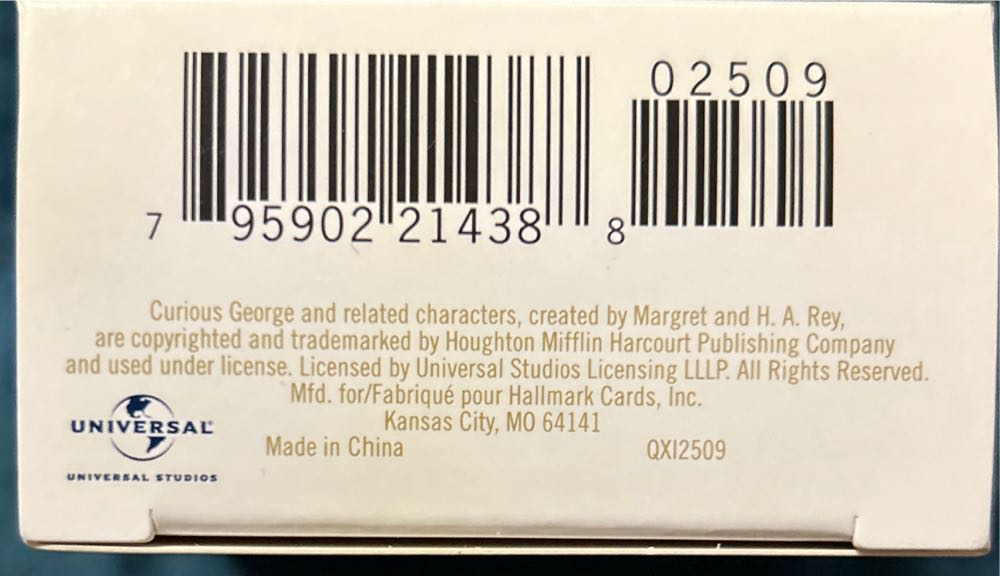 Reading Is A Ball - Curious George (Curious George) ornament collectible [Barcode 795902214388] - Main Image 3