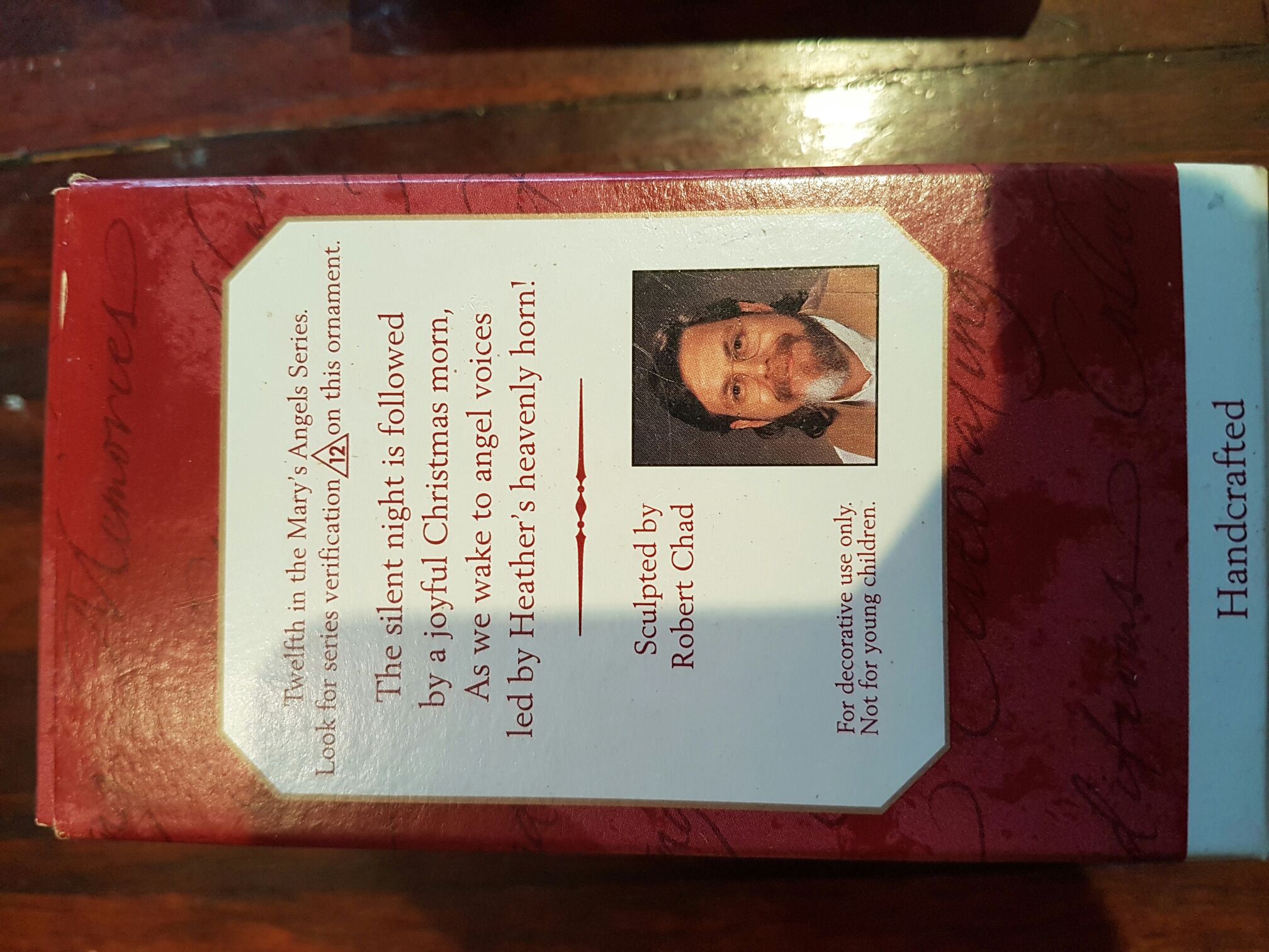 Mary’s Angels #12 Heather (1999) - Mary’s Angels (Heather) ornament collectible [Barcode 015012474268] - Main Image 2