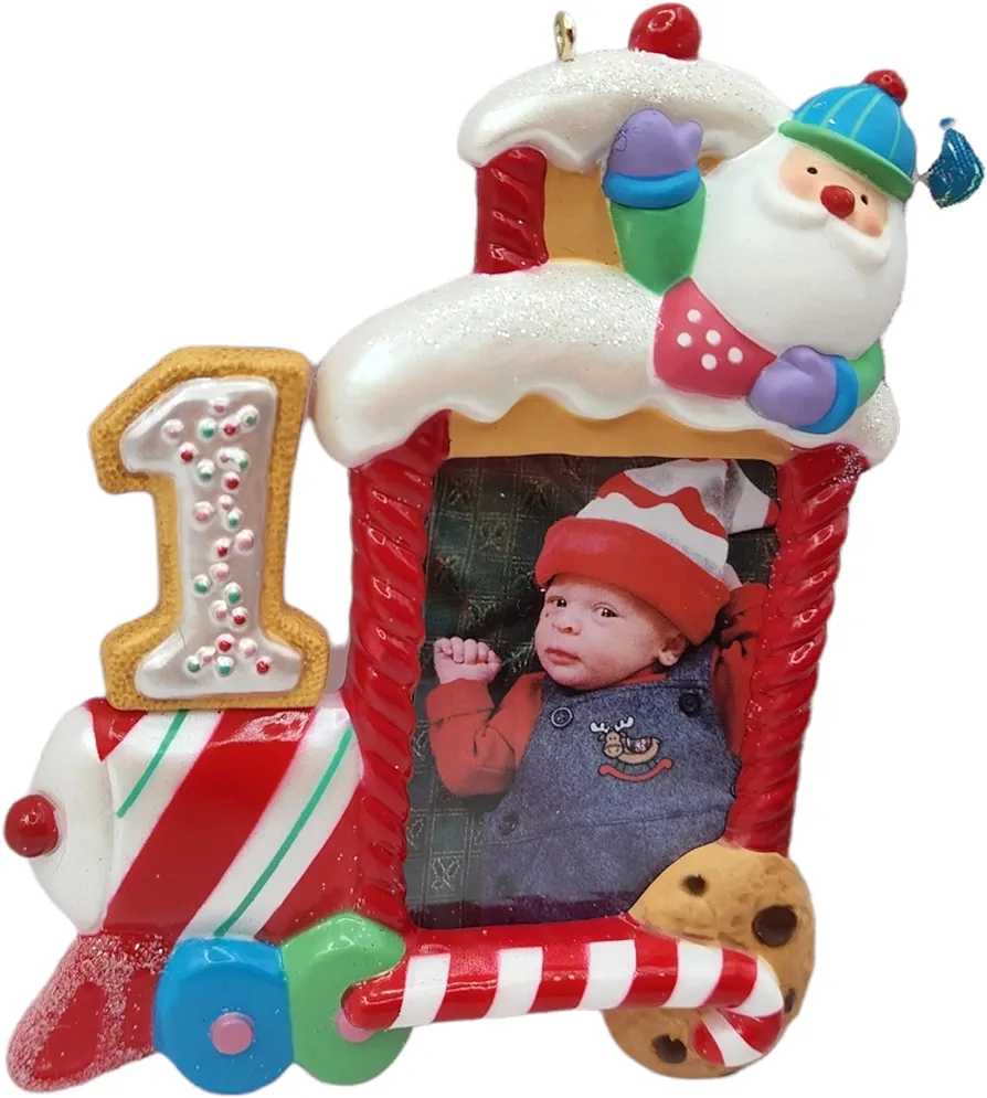 My First Christmas - Hallmark Keepsake (Child’s Age Collection) ornament collectible [Barcode 795902214487] - Main Image 2