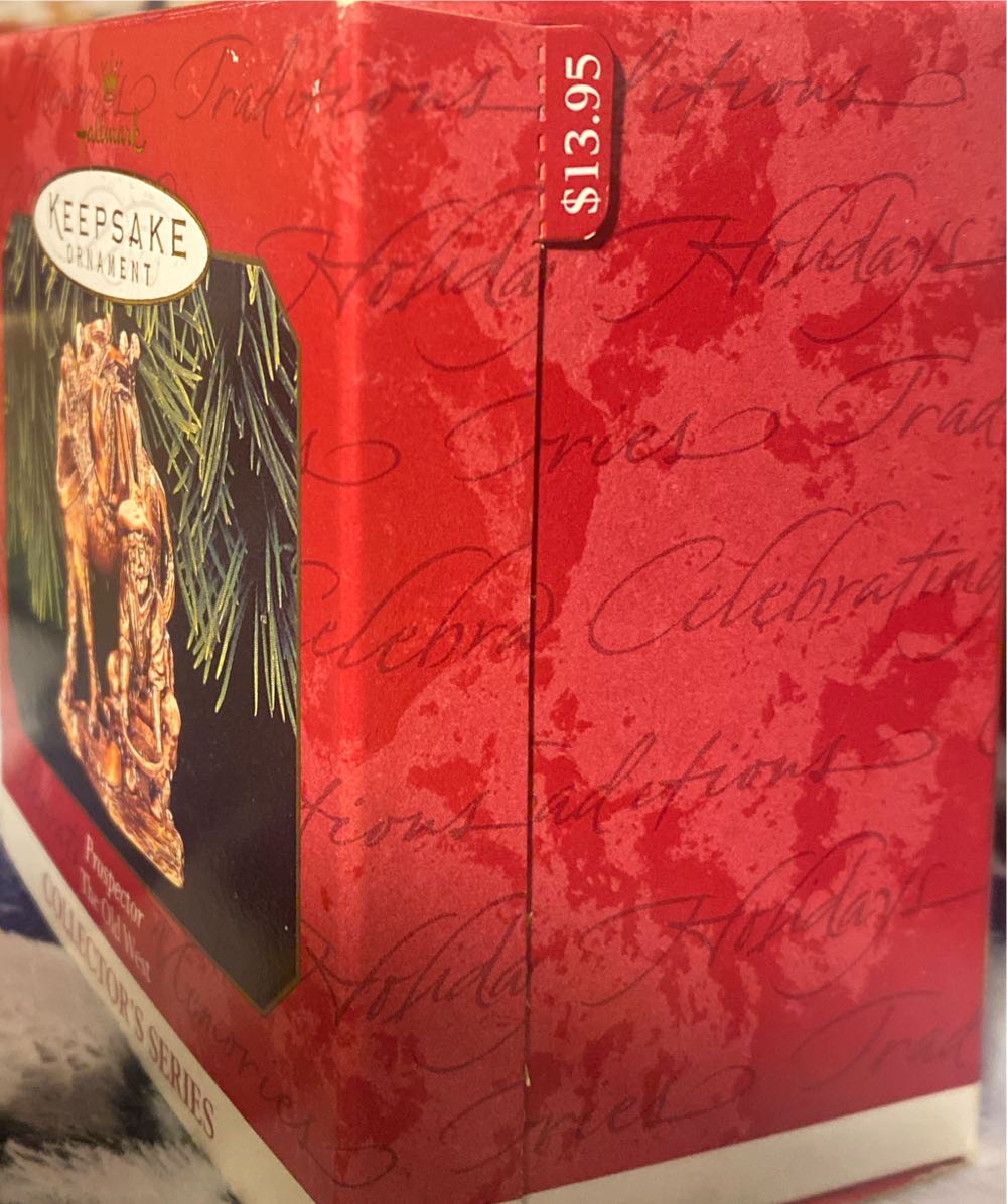 Old West #2 Prospector  - The Old West (Collector’s Series) ornament collectible [Barcode 015012474275] - Main Image 4