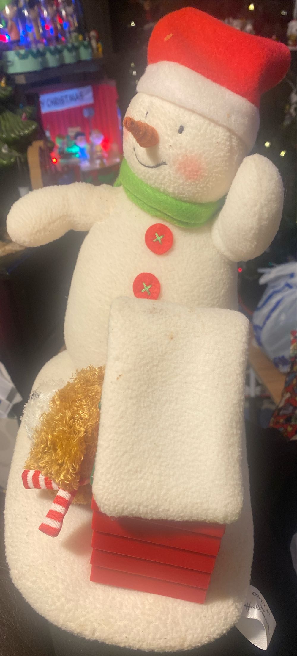 Hallmark Jingle Pals 2011 Deck the Halls Duo Techno Plush - Jingle Pals (Snowmen) ornament collectible [Barcode 795902233884] - Main Image 2