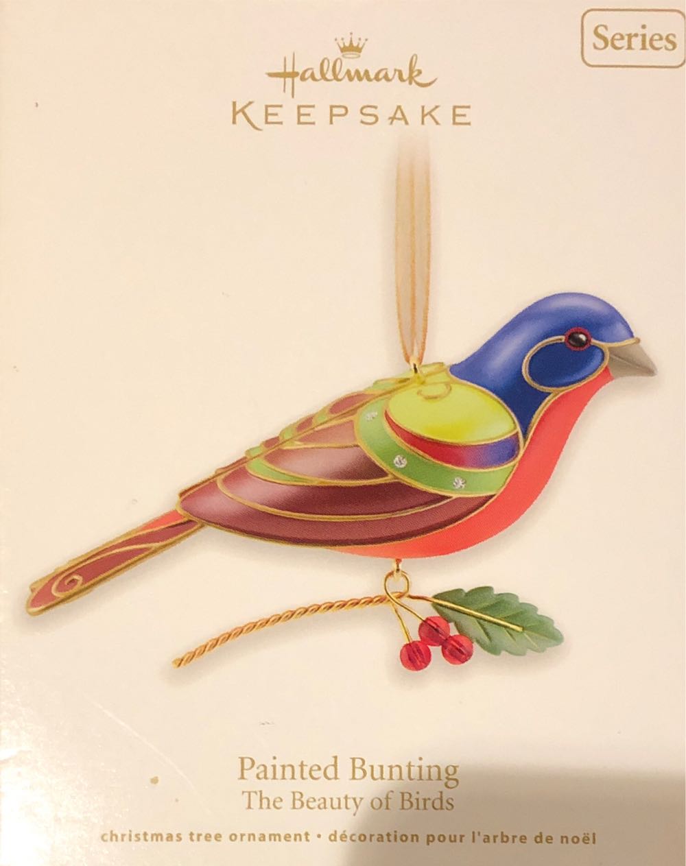Painted Bunting 2012 - Beauty Of Birds (Birds) ornament collectible [Barcode 795902240288] - Main Image 4
