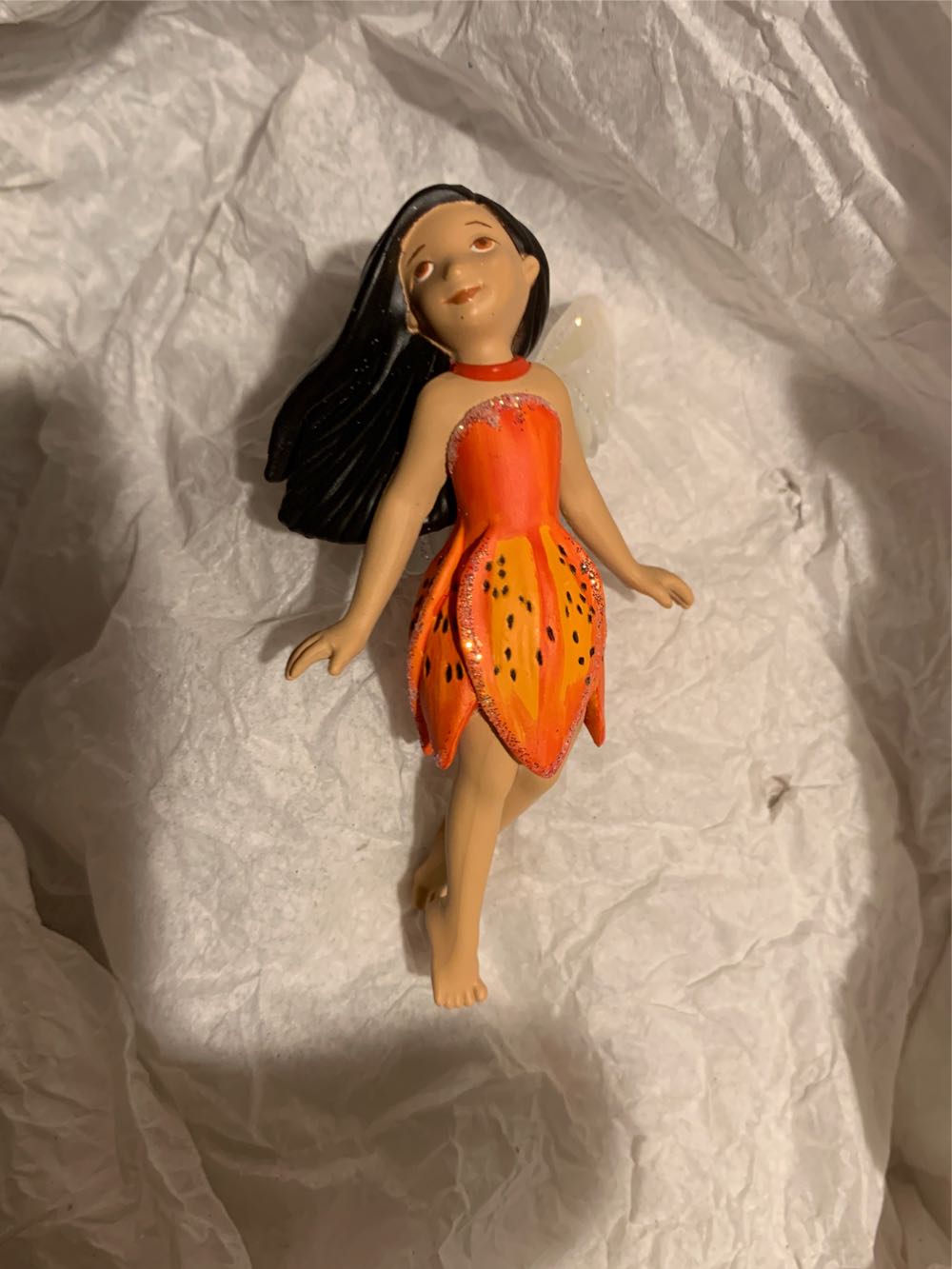 Tiger Lily Fairy #8 - Fairy Messengers (Fairy) ornament collectible [Barcode 795902240356] - Main Image 3