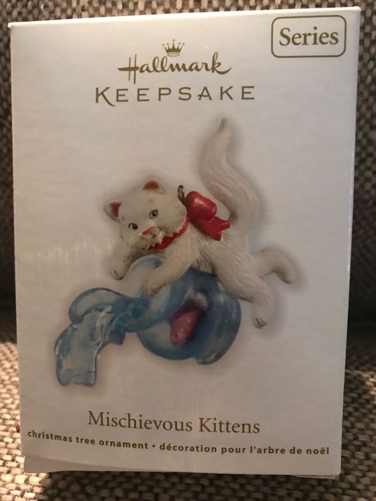 Mischievous Kittens #14 2012 - Mischievous Kittens (Cat) ornament collectible [Barcode 795902240516] - Main Image 2