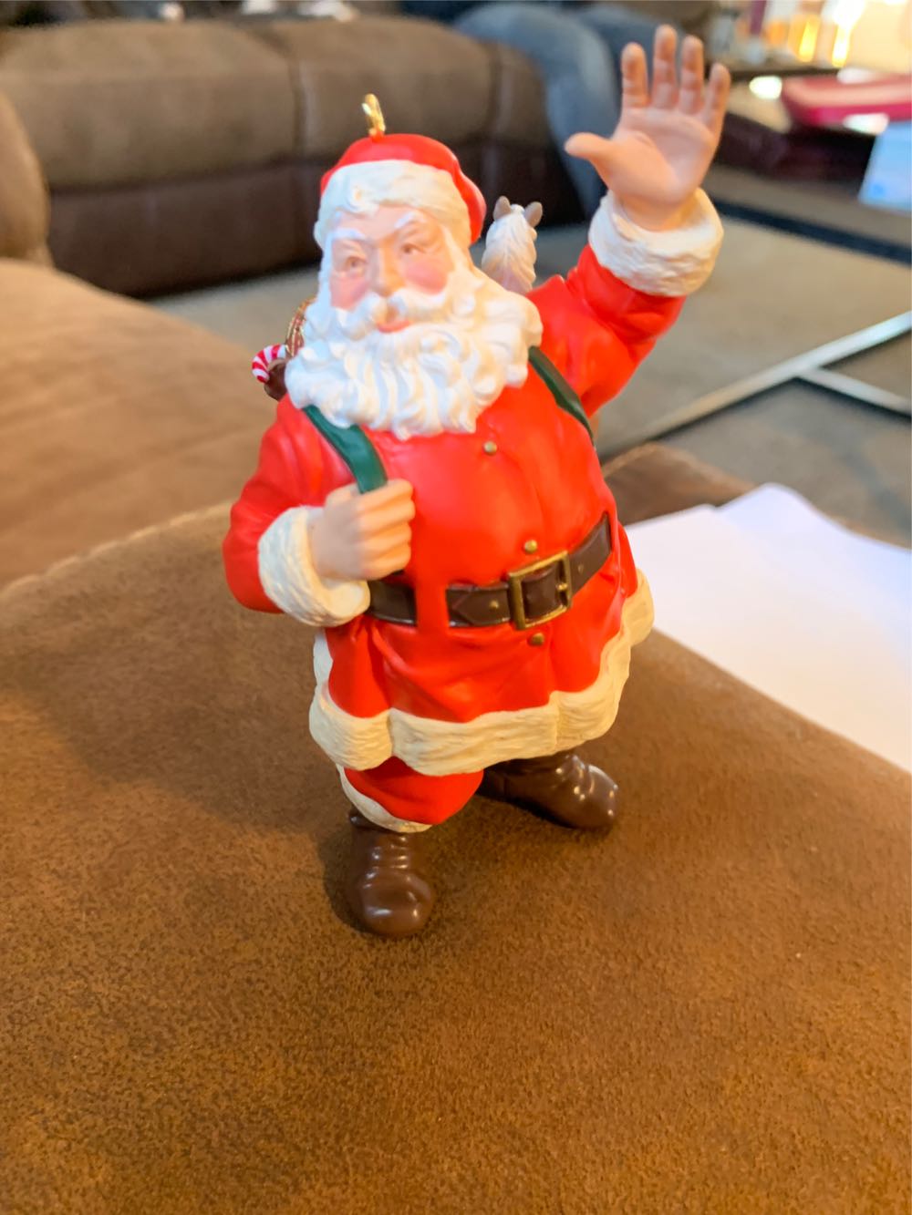 Merry Ole Santa 10th - Merry Olde Santa (Santa) ornament collectible [Barcode 015012478686] - Main Image 3