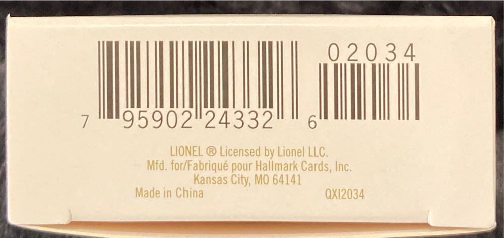 Lionel Nutcracker Route Tender - Lionel Train Series (Trains) ornament collectible [Barcode 795902243326] - Main Image 3