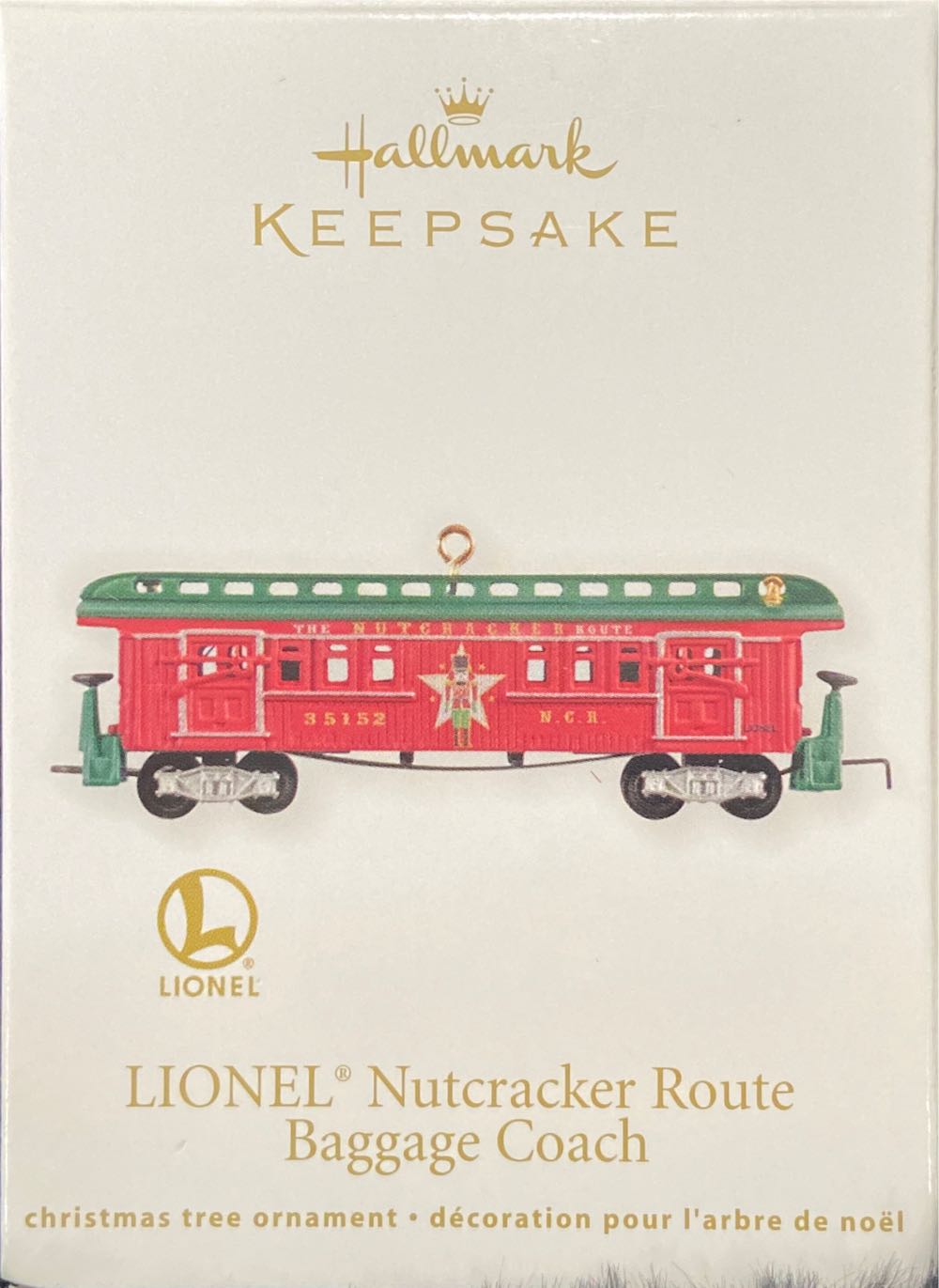 Lionel Nutcracker Route Baggage Coach - Lionel Train Series (Trains) ornament collectible [Barcode 795902243463] - Main Image 3