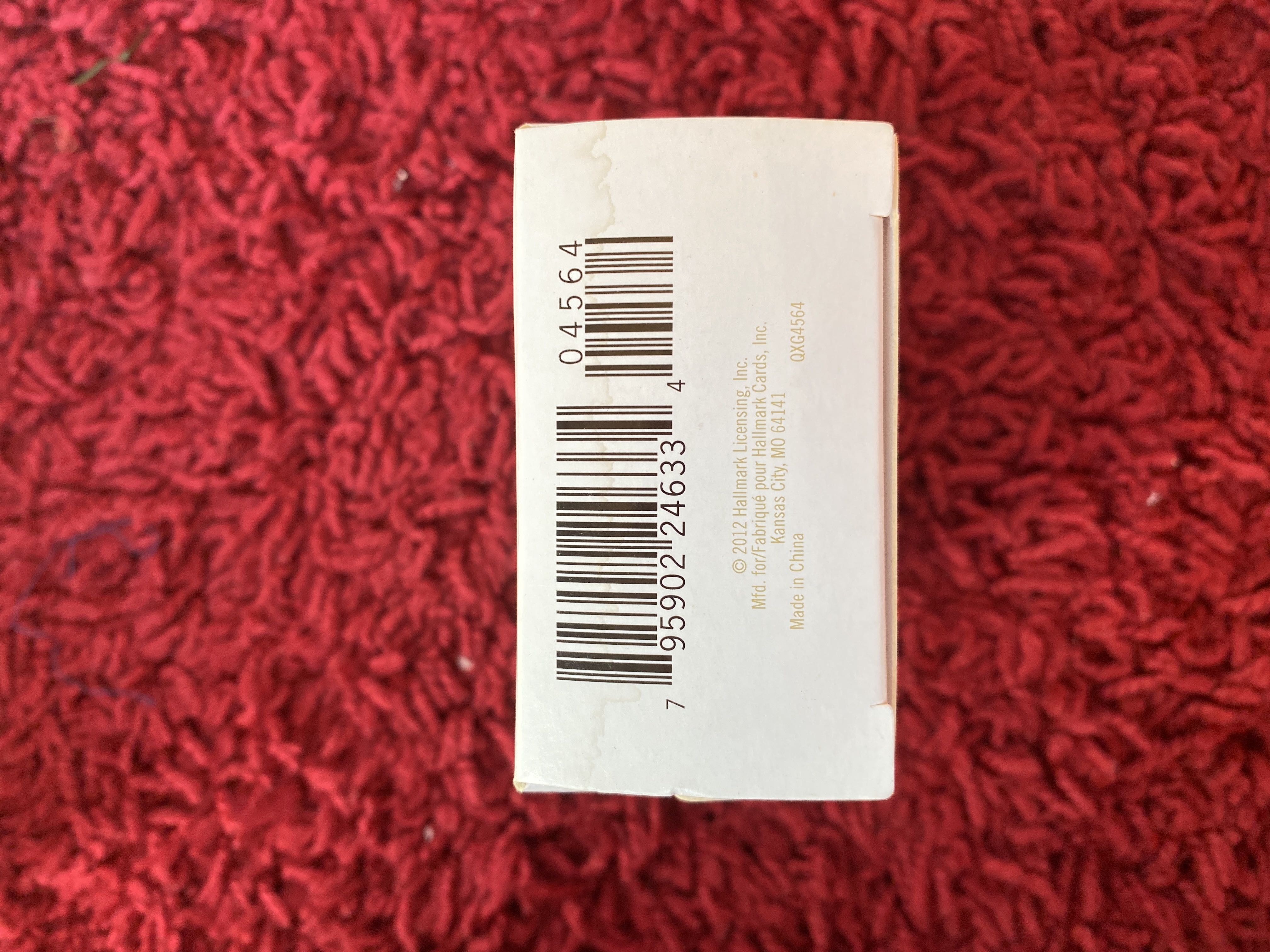 Our First Christmas Together  - Hallmark Keepsake Ornament (1st Christmas Together) ornament collectible [Barcode 795902246334] - Main Image 3