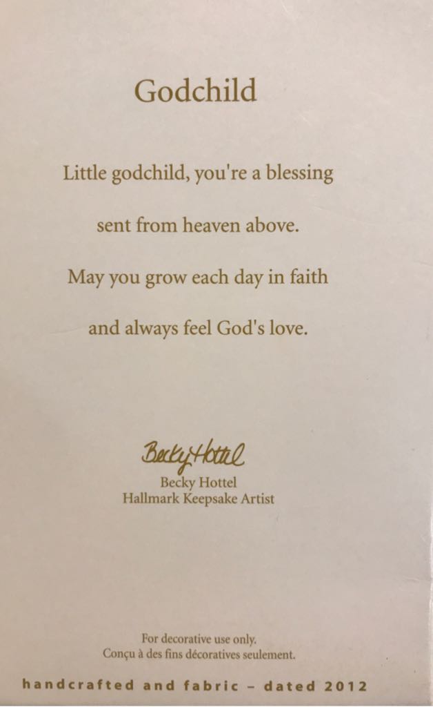 Godchild  ornament collectible [Barcode 795902248093] - Main Image 2