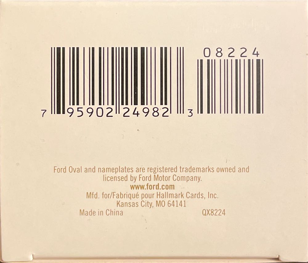 1966 Ford F-100 - All-American Trucks (Trucks) ornament collectible [Barcode 795902249823] - Main Image 4