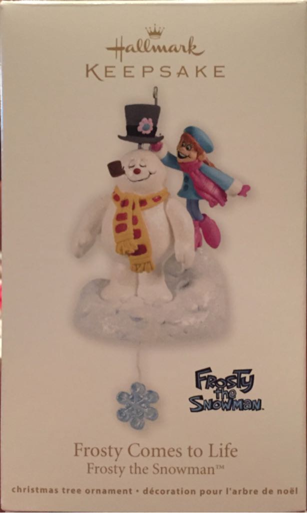 Frosty Comes to Life - Frosty The Snowman (TV) ornament collectible [Barcode 795902255657] - Main Image 1