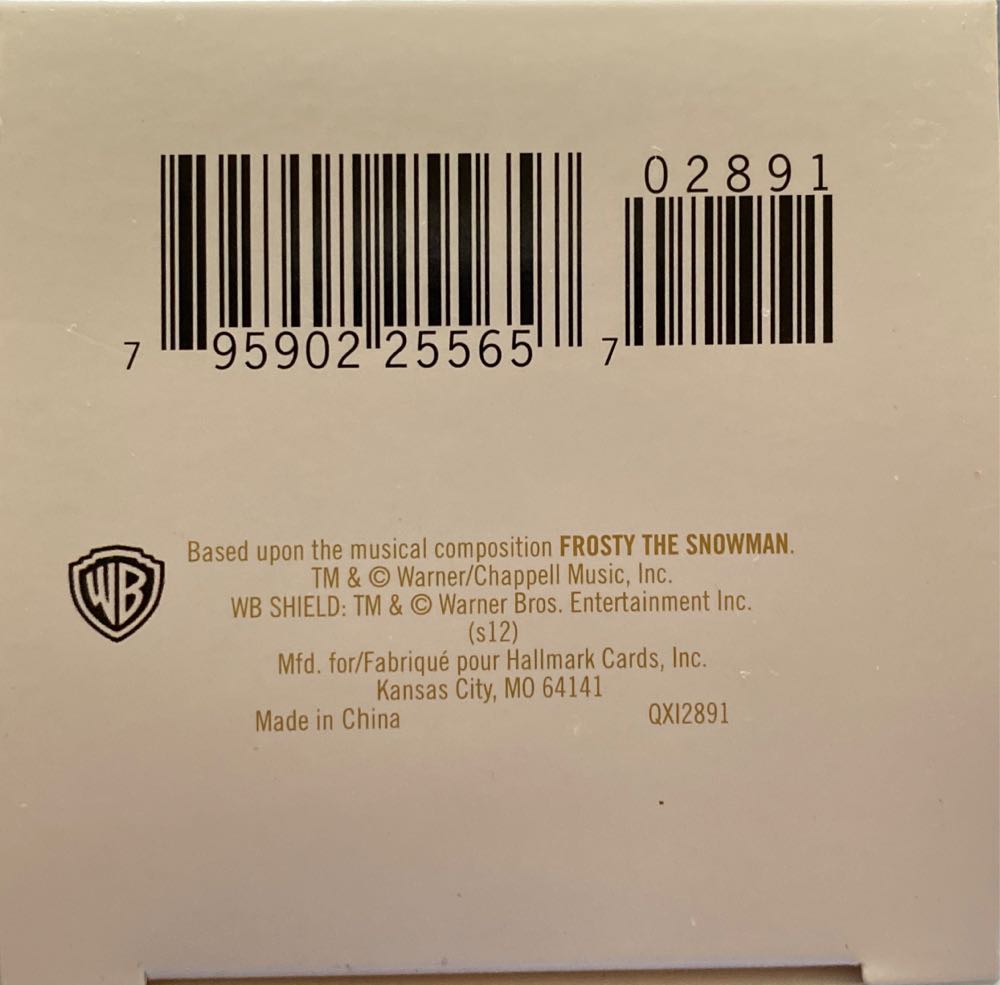 Frosty Comes to Life - Frosty The Snowman (TV) ornament collectible [Barcode 795902255657] - Main Image 3
