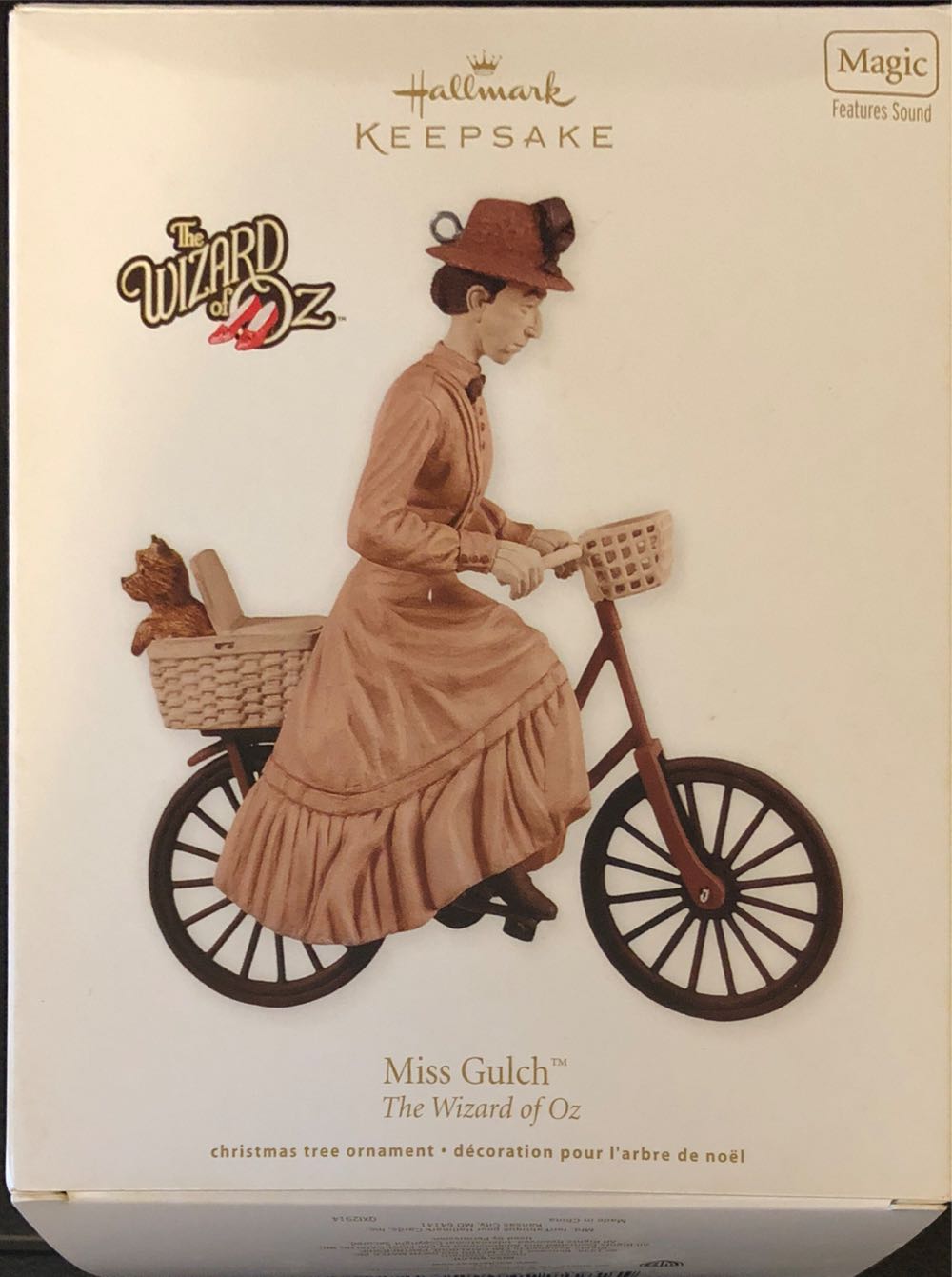 Oz: “MISS GULCH” - The Wizard of Oz - Kansas (MAGIC: Sound) ornament collectible [Barcode 795902257002] - Main Image 2