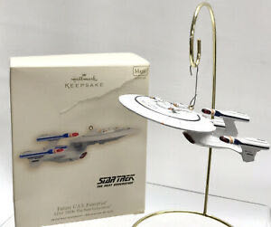 U.S.S. Enterprise NCC-1701-D STTNG-25th Anniversary - Star Trek (Star Trek) ornament collectible [Barcode 795902258351] - Main Image 3