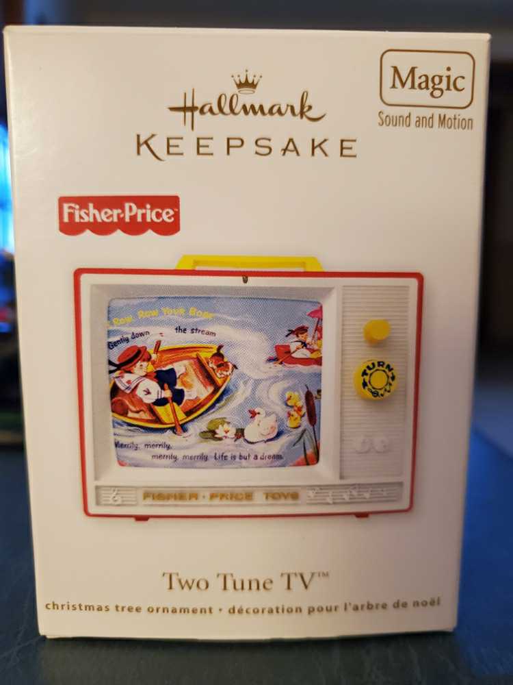 Two Tune Tv - Two Tune TV (Fisher-Price) ornament collectible [Barcode 795902258962] - Main Image 3