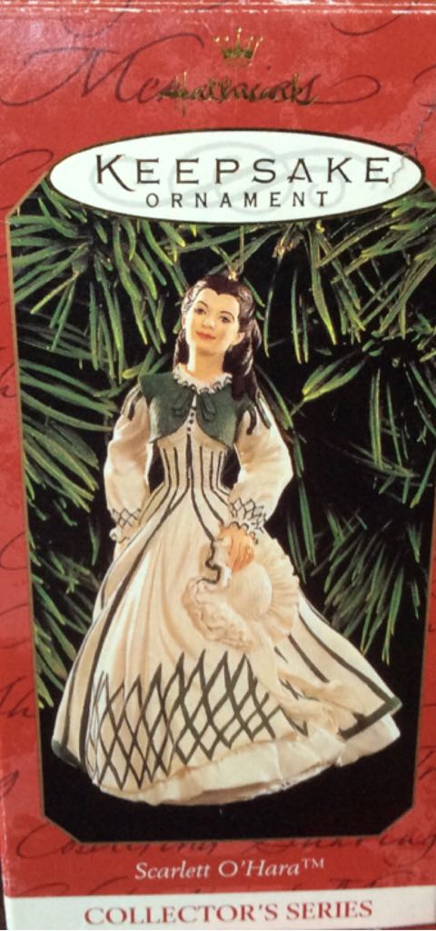 03 - Scarlett O’Hara - Scarlett O’Hara (Gone With The Wind) ornament collectible [Barcode 015012478808] - Main Image 1