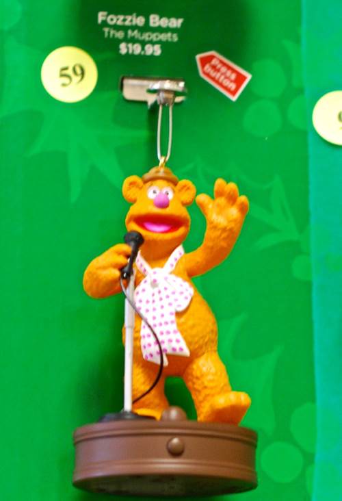 The Muppets: “FOZZIE BEAR” - The Muppets (MAGIC: Light & Sound) ornament collectible [Barcode 795902259198] - Main Image 2