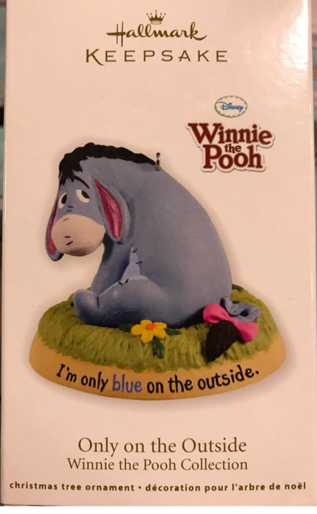 Only On The Outside - Disney Winnie The Pooh Collection (Disney Eeyore) ornament collectible [Barcode 795902261542] - Main Image 1