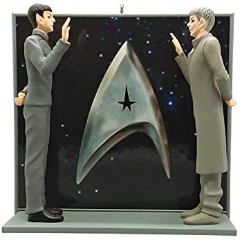 An Extraordinary Meeting-Star Trek - Hallmark Keepsake (Sci-Fi) ornament collectible [Barcode 795902261566] - Main Image 4