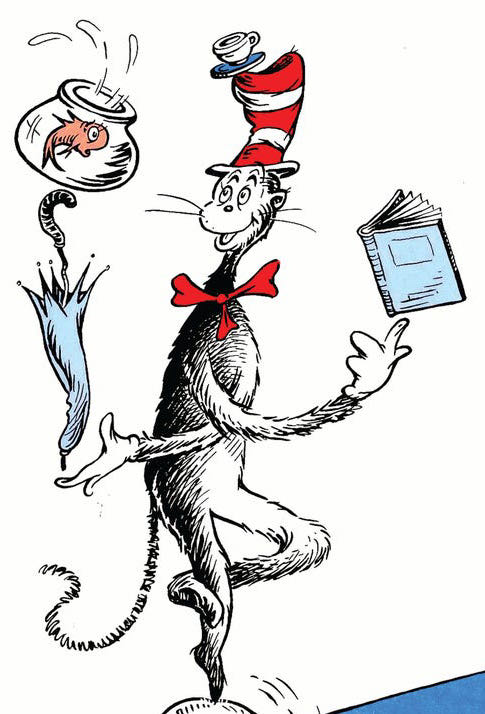 The Cat In The Hat - Dr. Seuss Books (Dr. Seuss) ornament collectible [Barcode 015012478853] - Main Image 3