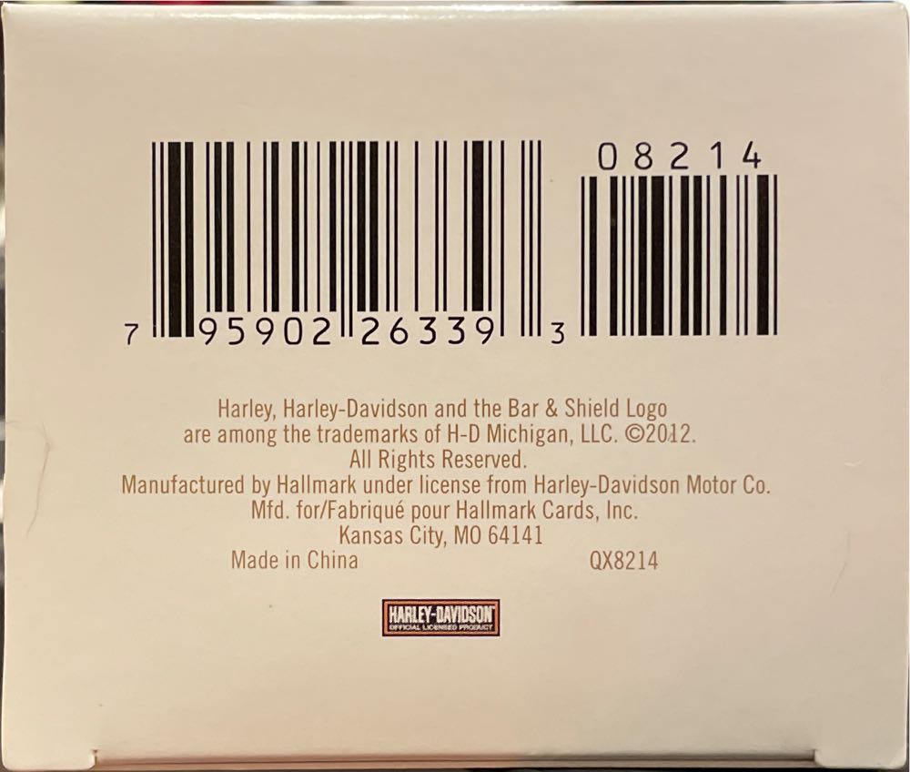 14 - 2011 Street Glide FLHX - Harley Davidson Motorcycle Milestones (Harley Davidson Motorcycles) ornament collectible [Barcode 795902263393] - Main Image 3