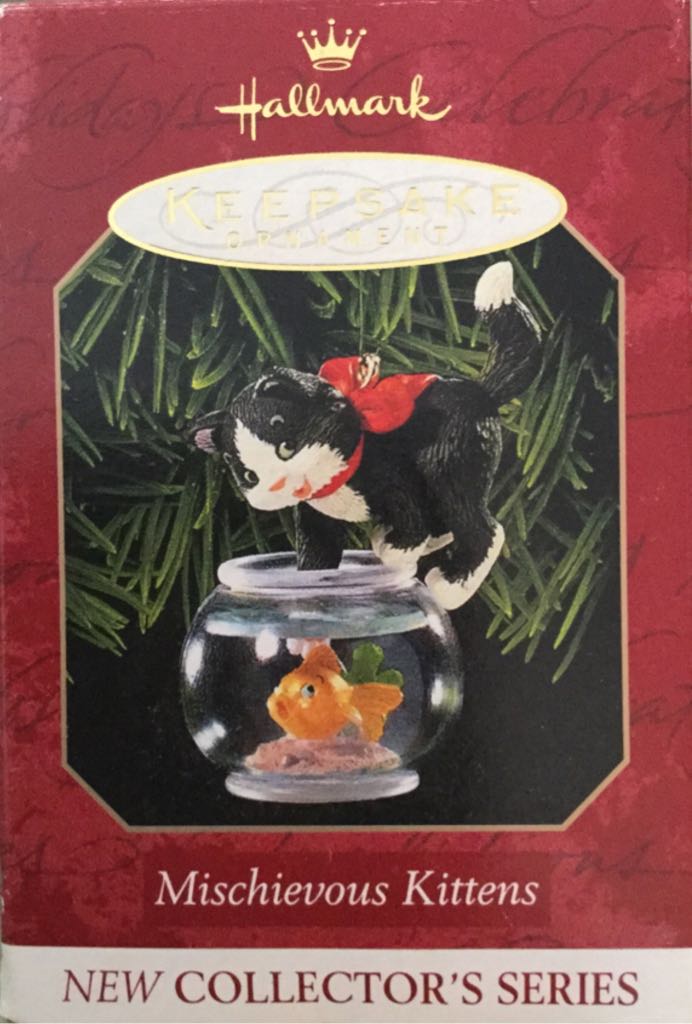 Mischievous Kittens - Mischievous Kittens (Collector’s Series) ornament collectible [Barcode 015012478860] - Main Image 1