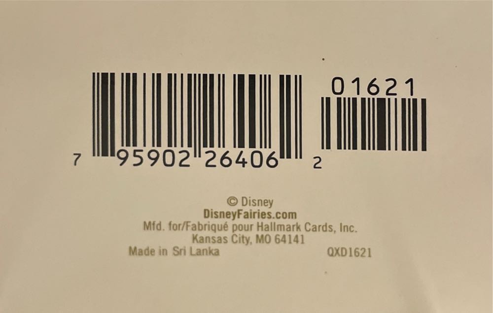 Tink and the Fairy Journal - Disney Peter Pan (Disney, Tinkerbell, Fairies) ornament collectible [Barcode 795902264062] - Main Image 3