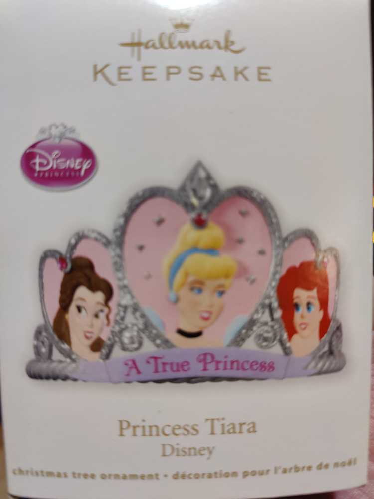 Disney:  Princess Tiara - Princess (Disney) ornament collectible [Barcode 795902266950] - Main Image 2