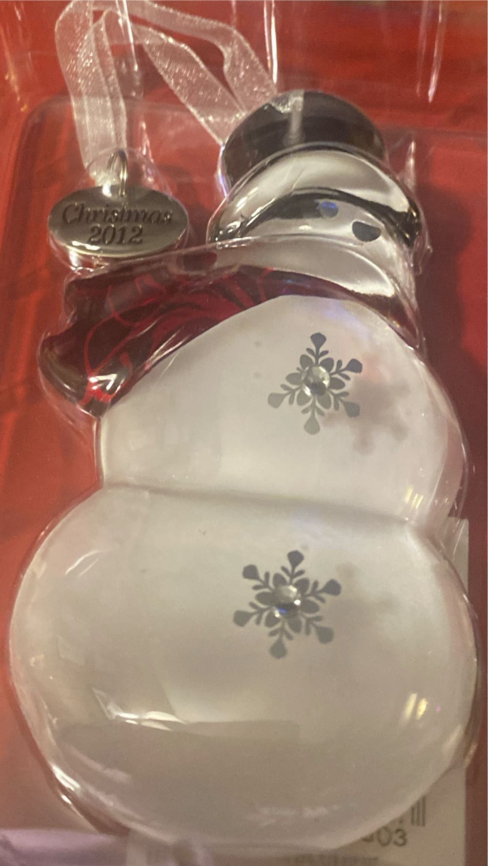 Top Hat Snowman QXG3534 - Snowman (Snowman) ornament collectible [Barcode 795902267582] - Main Image 4