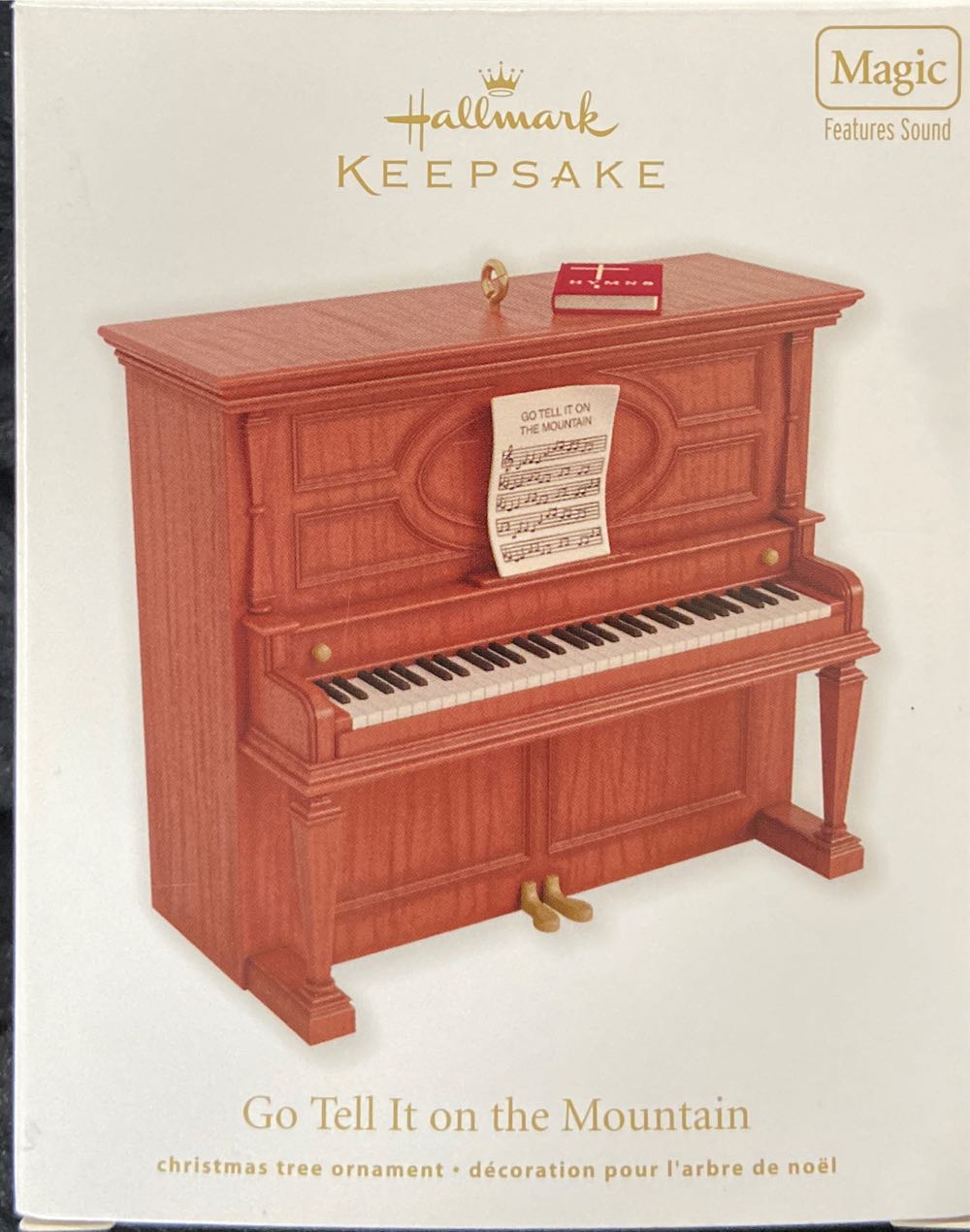 Go Tell It To The Mountain - Magic Sound (Piano) ornament collectible [Barcode 795902274870] - Main Image 2