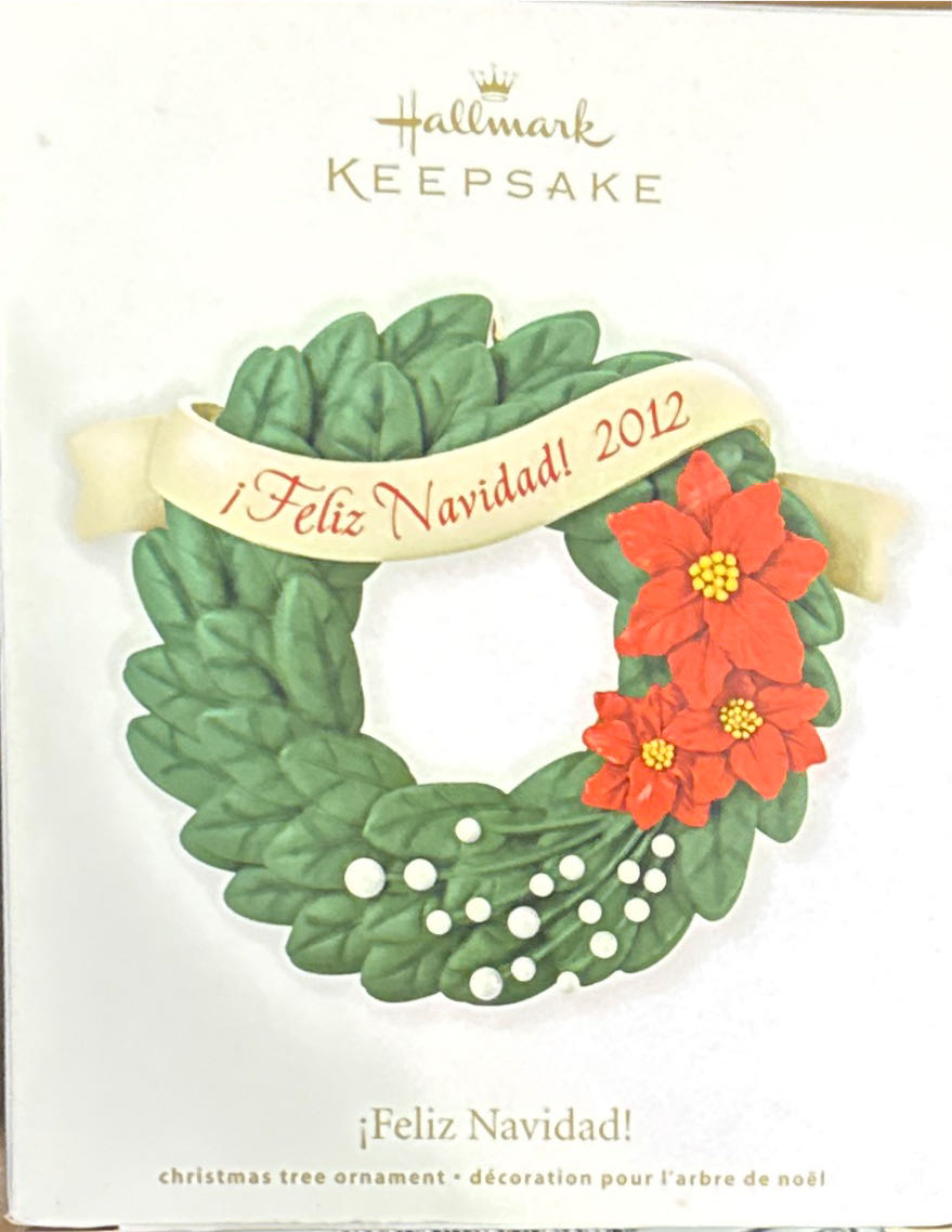 ¡ Feliz Navidad! - Feliz Navidad (¡Feliz Navidad!) ornament collectible [Barcode 795902276843] - Main Image 2