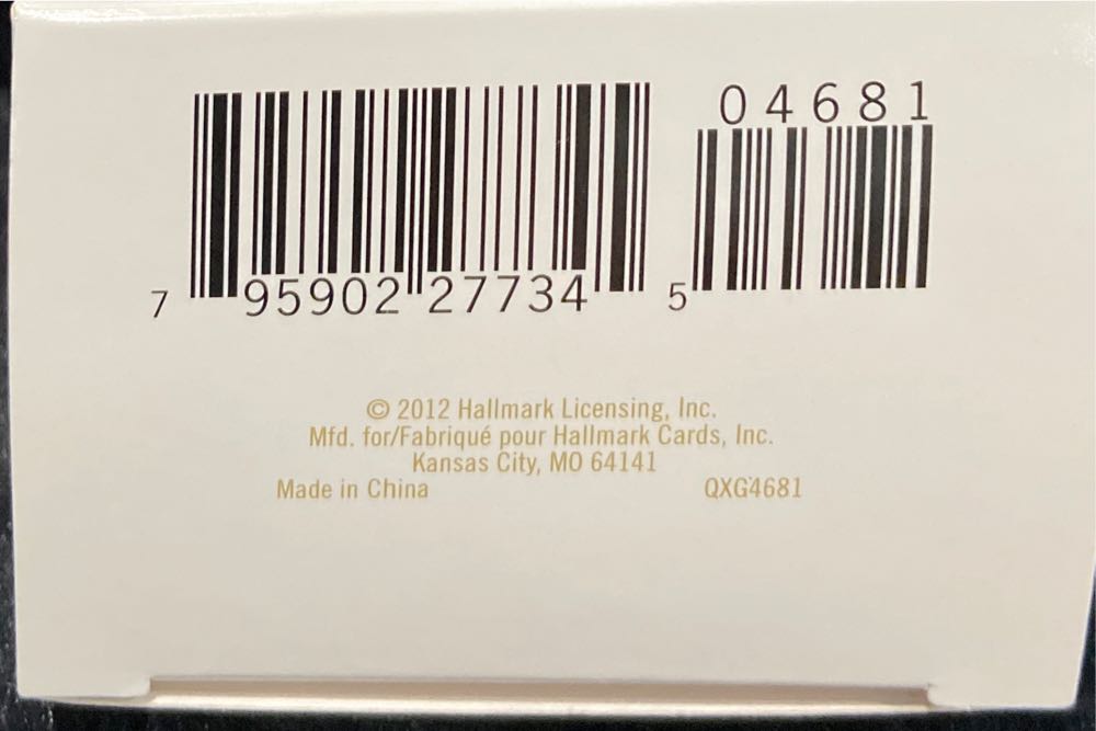 Patriotic Snowman - Snowman (Navy) ornament collectible [Barcode 795902277345] - Main Image 3