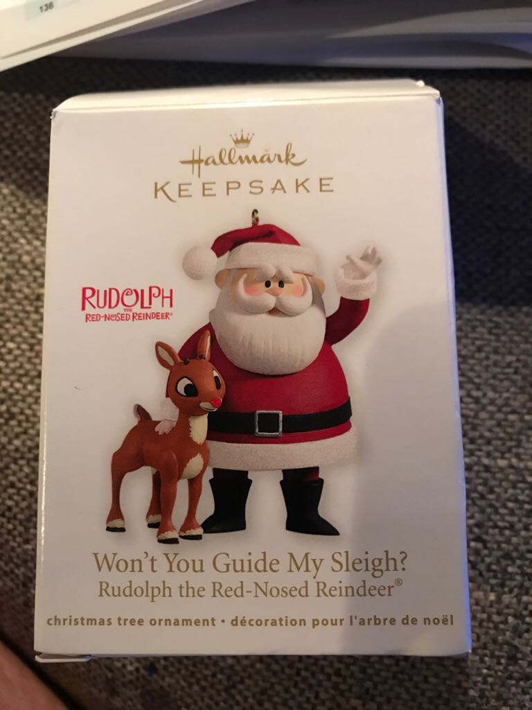 Won’t You Guide My Sleigh? - Rudolph The Red-Nosed Reindeer (Rudolph The Red Nosed Reindeer) ornament collectible [Barcode 795902290689] - Main Image 2
