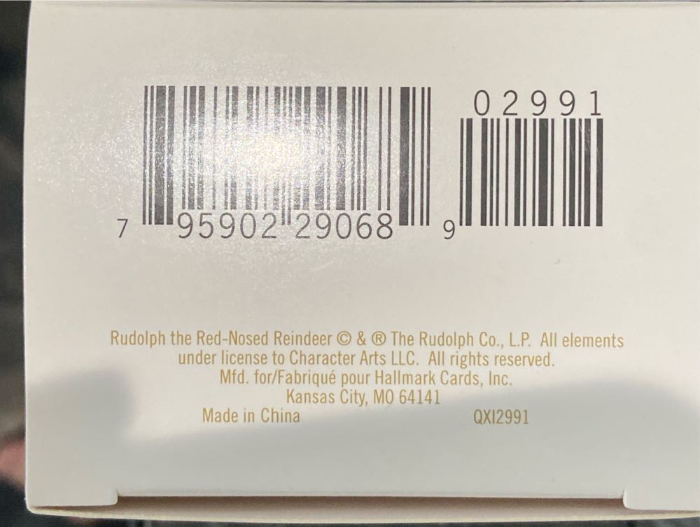 Won’t You Guide My Sleigh? - Rudolph The Red-Nosed Reindeer (Rudolph The Red Nosed Reindeer) ornament collectible [Barcode 795902290689] - Main Image 4