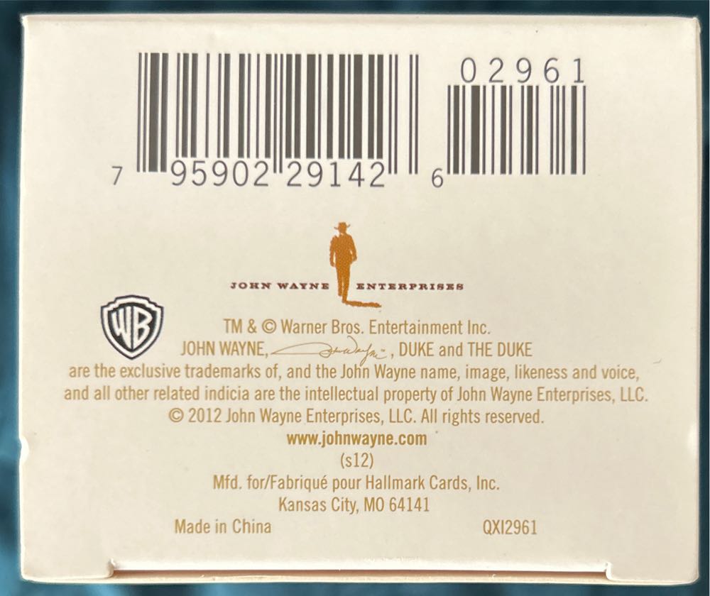 John Wayne - Rio Bravo - John Wayne (Movies & TV) ornament collectible [Barcode 795902291426] - Main Image 3