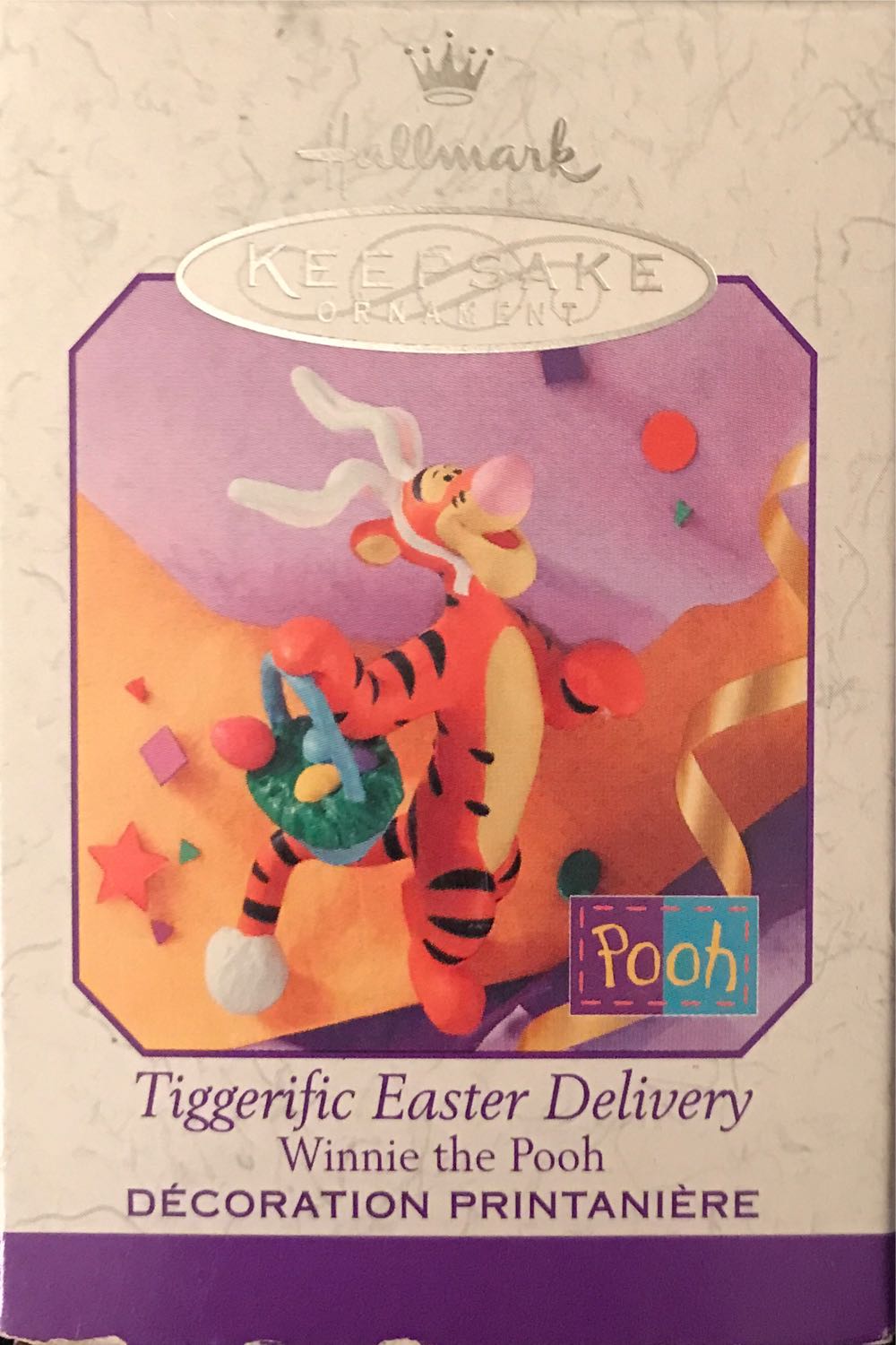 Easter Collection Disney WTP Tiggerific Easter Delivery - Winnie the Pooh (Easter) ornament collectible [Barcode 015012479331] - Main Image 2