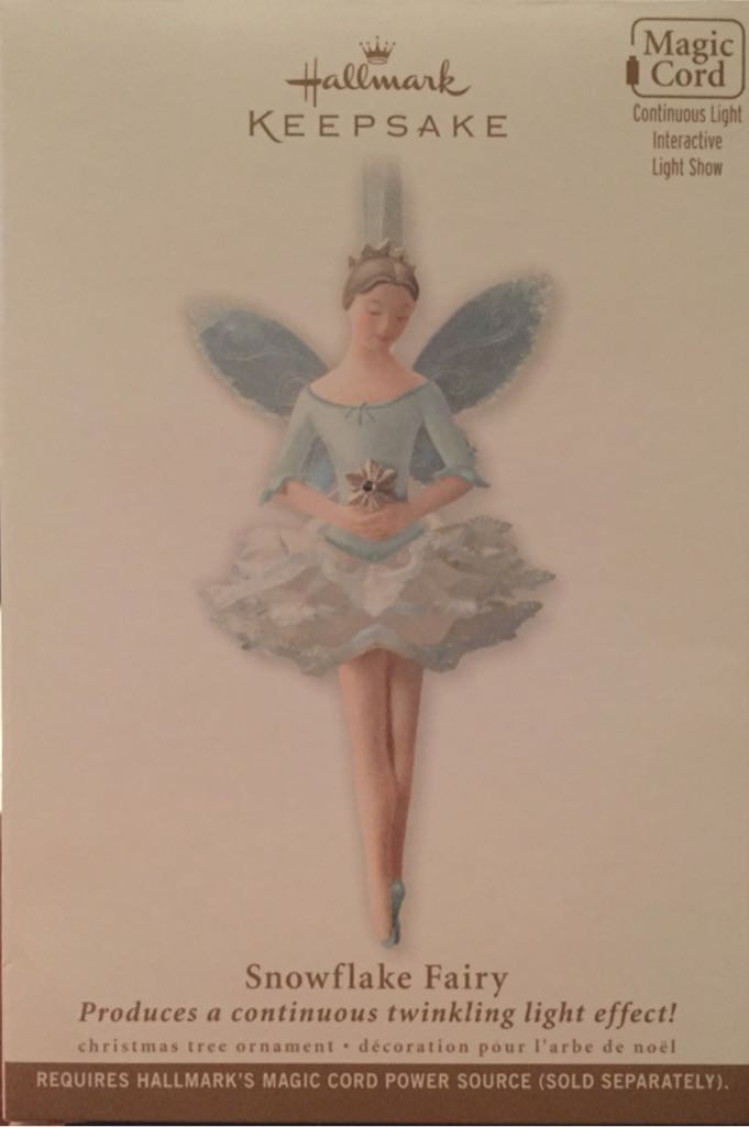 Snowflake Fairy - Wonder And Light (Fairy) ornament collectible [Barcode 795902300487] - Main Image 1