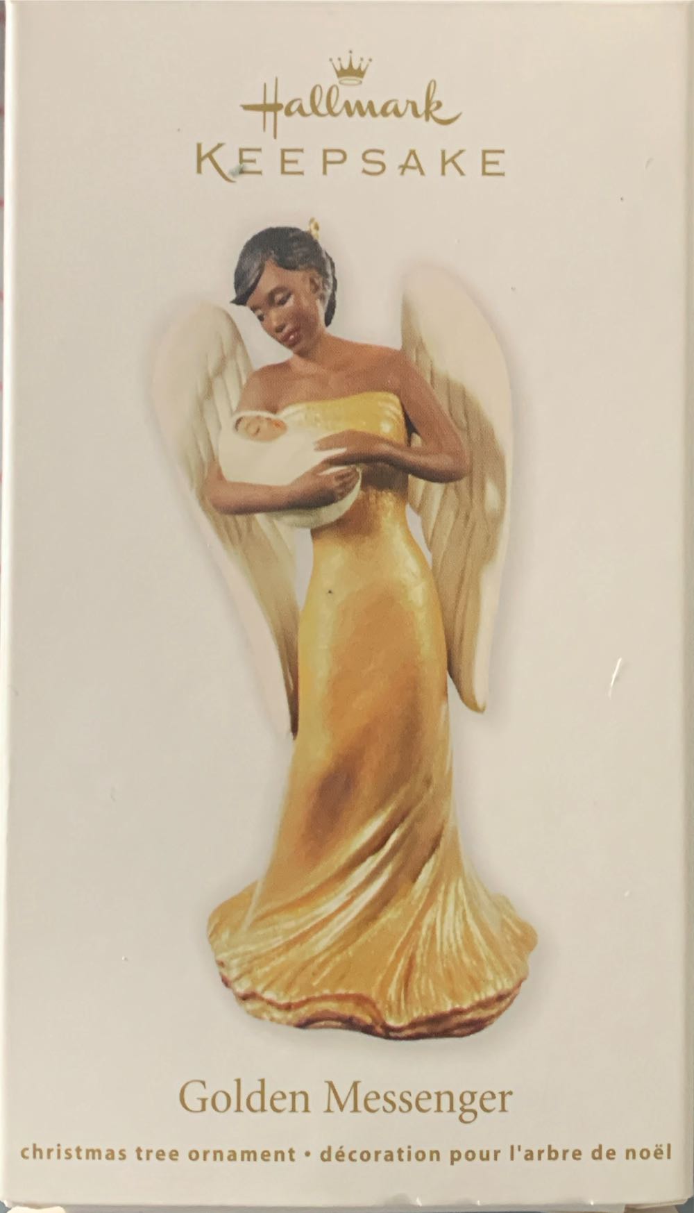Golden Messenger   (Angels) ornament collectible [Barcode 795902300821] - Main Image 2