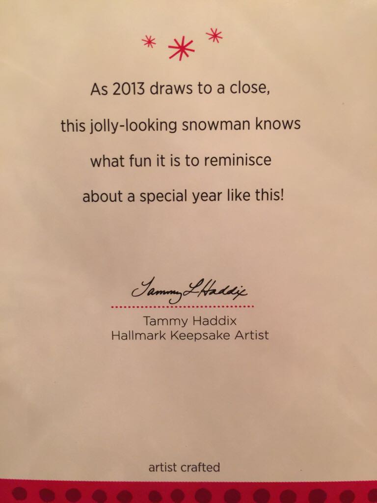 Frosty Fun Decade: 2013 - Frosty Fun Decades (Frosty Fun Decade) ornament collectible [Barcode 795902312541] - Main Image 2