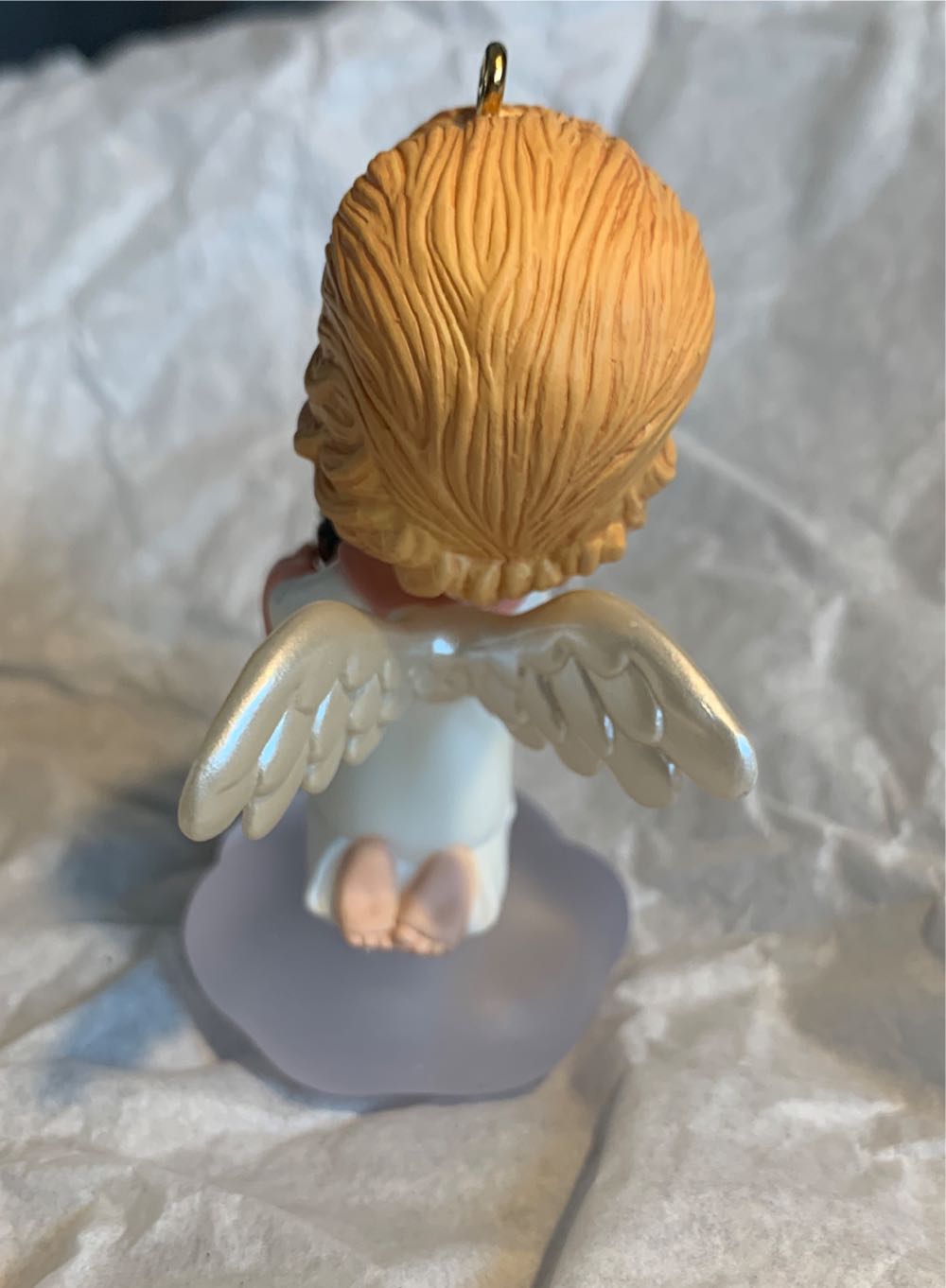 Mary’s Angels 26 - Poinsettia - Mary’s Angels (Angels) ornament collectible [Barcode 795902312558] - Main Image 4