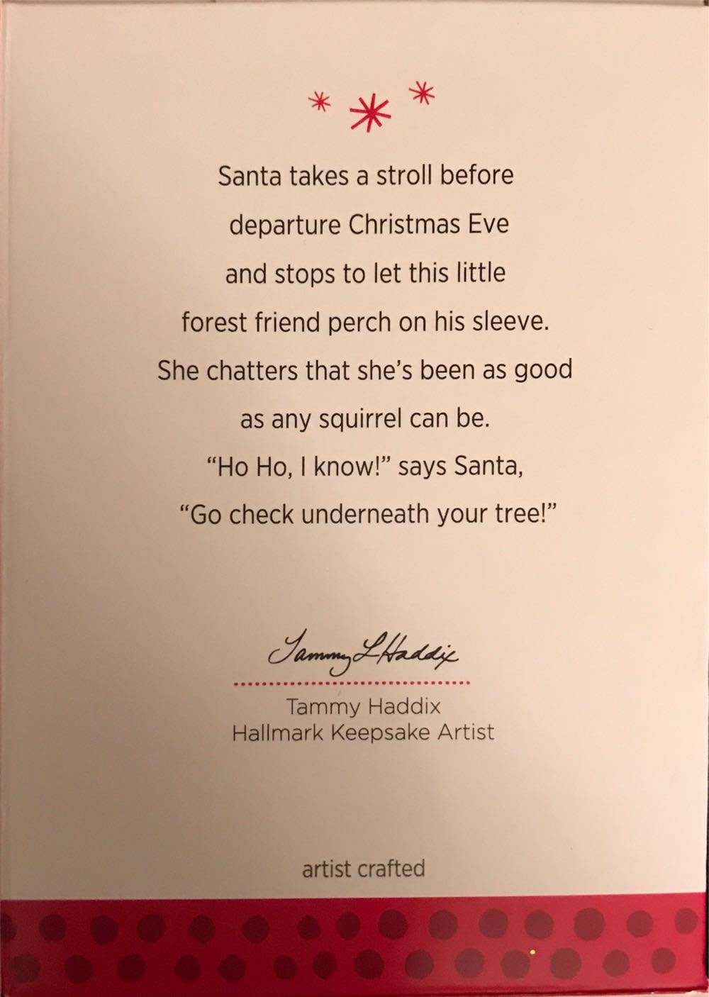 #5 A Visit From Santa - A Visit From Santa (A Visit From Santa) ornament collectible [Barcode 795902312701] - Main Image 3