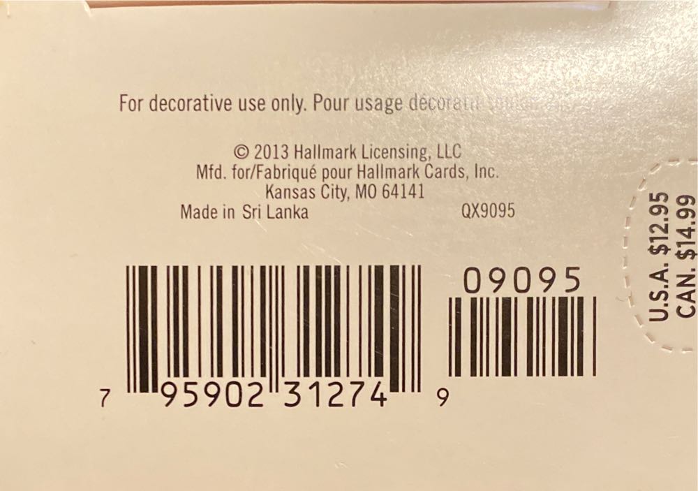 Frosty Friends #34 🐶 - Frosty Friends (34th In Series) ornament collectible [Barcode 795902312749] - Main Image 3